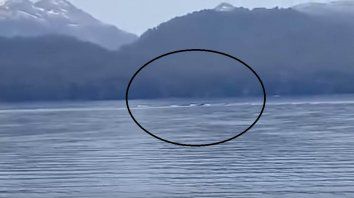 ¿nahuelito? registran extrana figura en el nahuel huapi ¿nahuelito? registran extrana figura en el nahuel huapi
