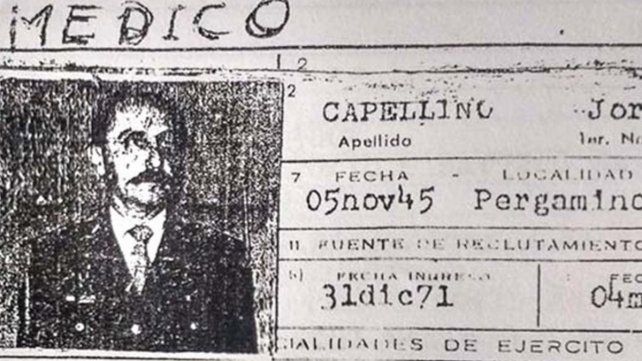 Capellino, en una vieja cédula de identidad.