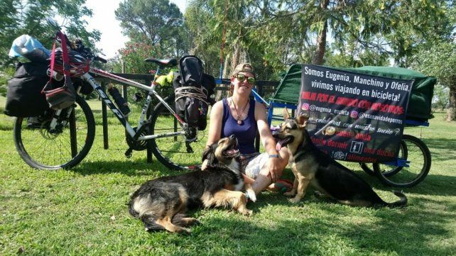 Eugeni hace una semana que está en Concepción del Uruguay.