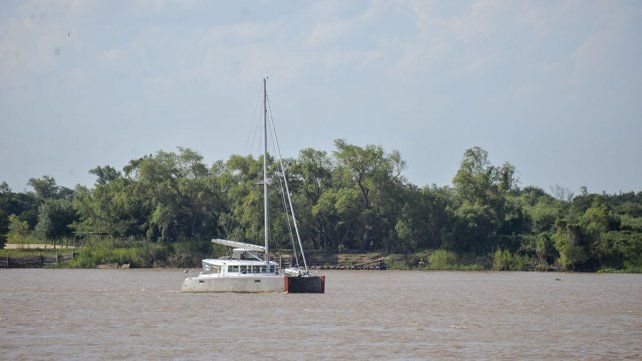 Los días son ideales para disfrutar del río Paraná.