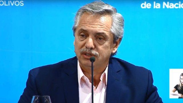 Alberto Fernández cuestionó a quienes no cumplen con el aislamiento. 