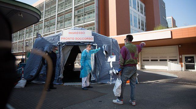 Italia en su momento más difícil, por el coronavirus.