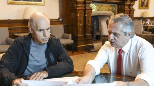 Fernández y Rodríguez Larreta se reunieron el miércoles. Ahora anunciarán la cuarentena.