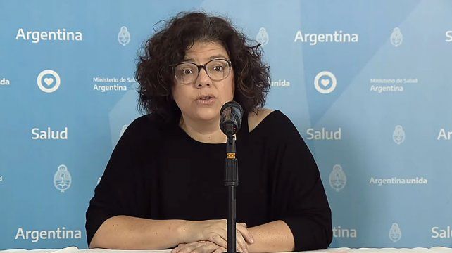 Carla Vizzotti, secretaria de Acceso a la Salud de la Nación, dijo que "no se está evidenciando en este momento" una "sobrecarga del sistema de salud". 