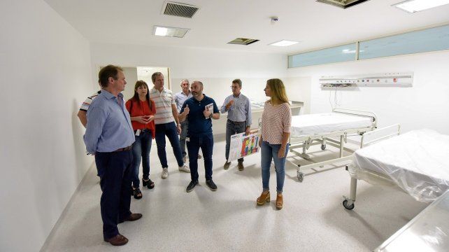 El hospital tiene un sector de internación con 120 camas.