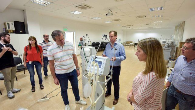 El Hospital de la Baxada estuvo "cuatro años cerrado e inhabilitado", dijo Bordet.