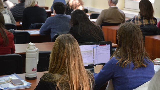 Este año las universidades prácticamente no tuvieron cursado presencial. 