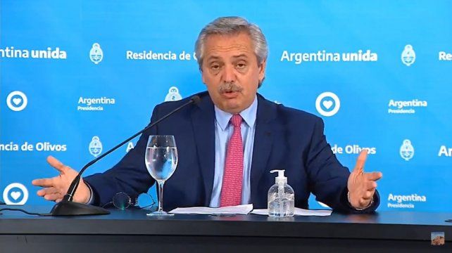 Para Alberto Fernández con la cuarentena se está "ganando tiempo y lo estamos aprovechando muy bien".