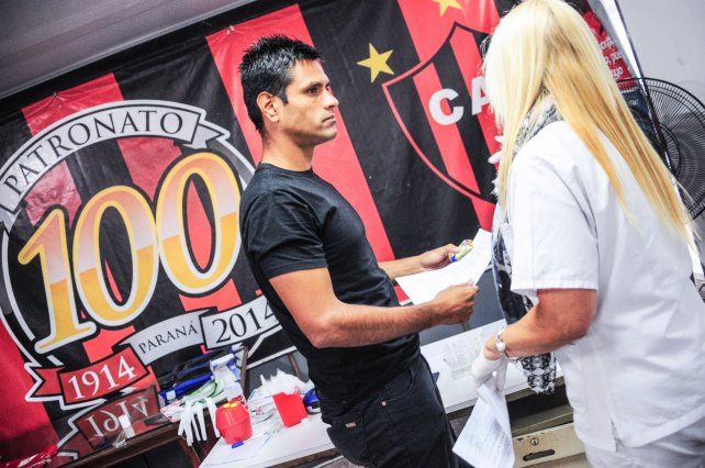 Walter Andrade, de Patronato, fue uno de los jugadores presentes.