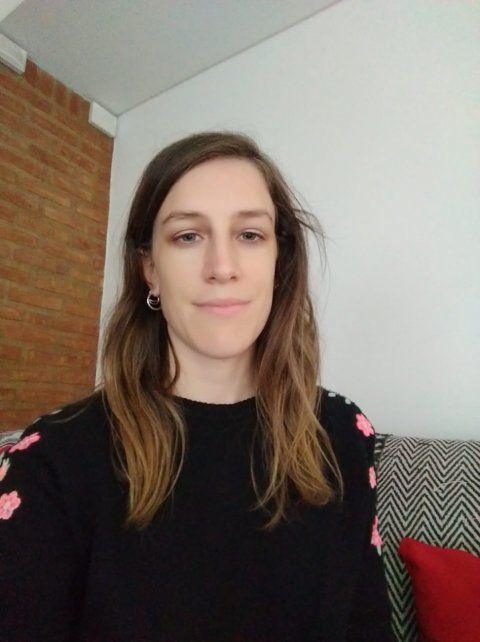 Agustina se recibió de abogada en marzo.