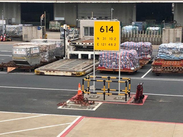 El concurrido aeropuerto de Shangai.