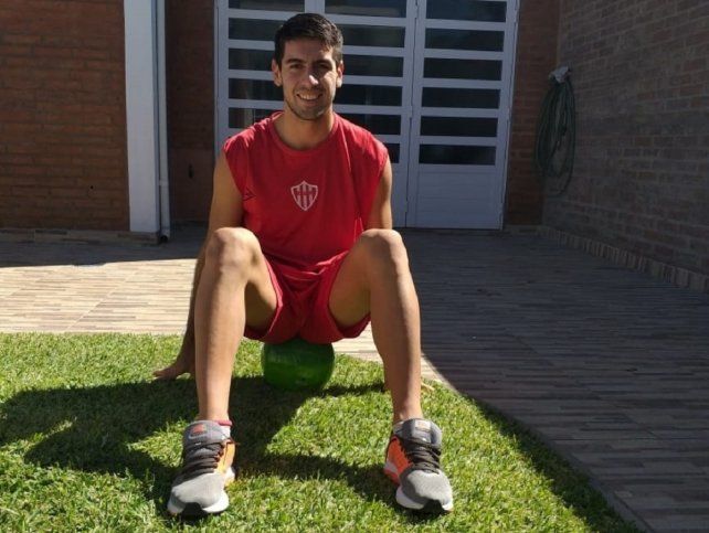 En cuarentena, Lorenzón se prepara para la vuelta