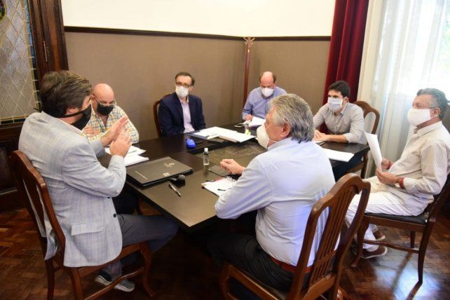 La comisión de Labor Parlamentaria de la Cámara de Diputados se reunió ayer.