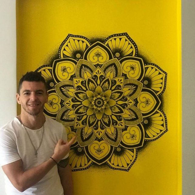 El ex Patronato pasa el tiempo dibujando y lejos del fútbol