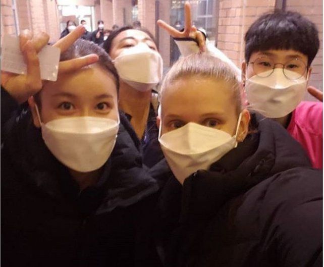 Lucía Fresco jugó la Liga Surcoreana con Pink Spiders