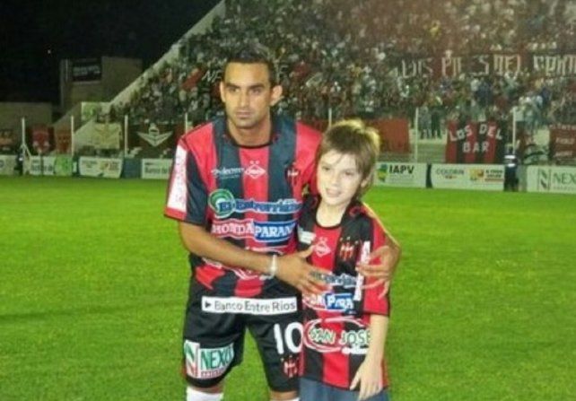 Fabián Espínola en su paso por Patronato