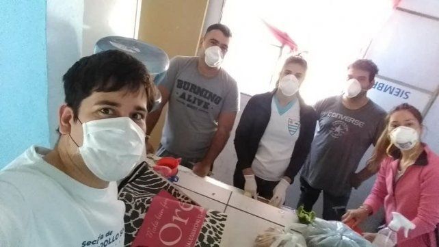 Bajada Grande Futsal aporta su granito de arena en medio de la pandemia