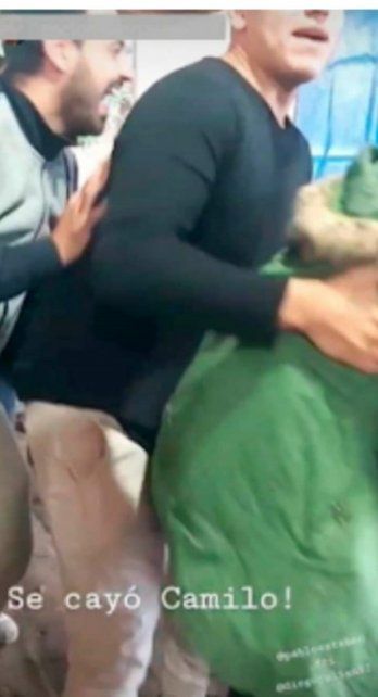 Una de las imágenes que se viralizaron en Concordia.