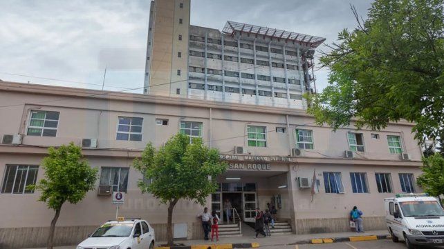 El bebé fue trasladado desde San Benito al hospital San Roque de Paraná.