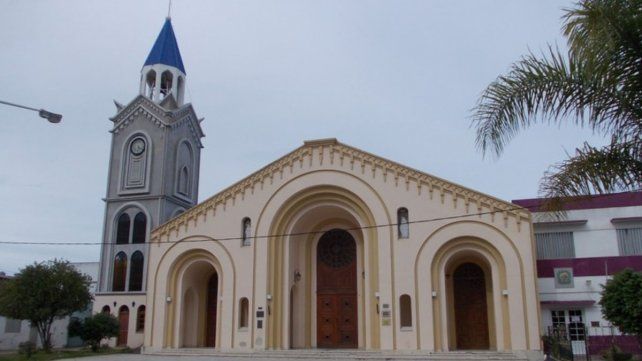La iglesia de Bovril, en el medio de la polémica por un casamiento en plena pandemia de coronavirus. 