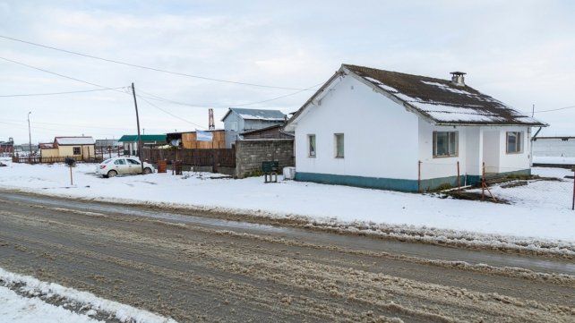 El frío en Tierra del Fuego alcanzó niveles extremos, como se ve en estas imágenes.