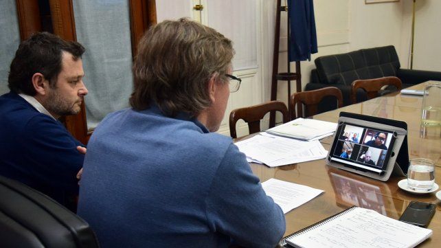 Bahillo escuchó los reclamos de la Mesa Empresaria del Turismo. 