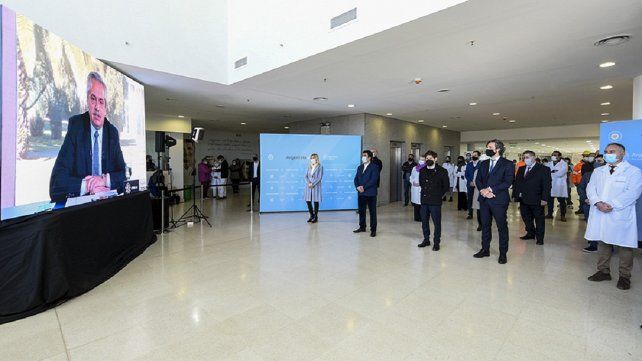 Alberto Fernández volvió a pedir a los argentinos que "se cuiden" del coronavirus.