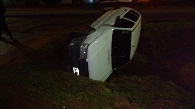 El accidente fue en calles González y 21 del Oeste Sur, en Concepción del Uruguay.