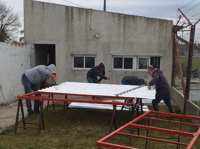 Las obras permitirán el desarrollo de más disciplinas en la entidad de María Grande. 