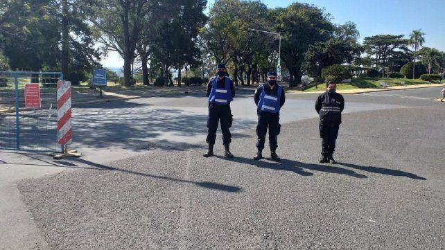 El Parque Urquiza, una de las zonas de Paraná donde habrá más controles.