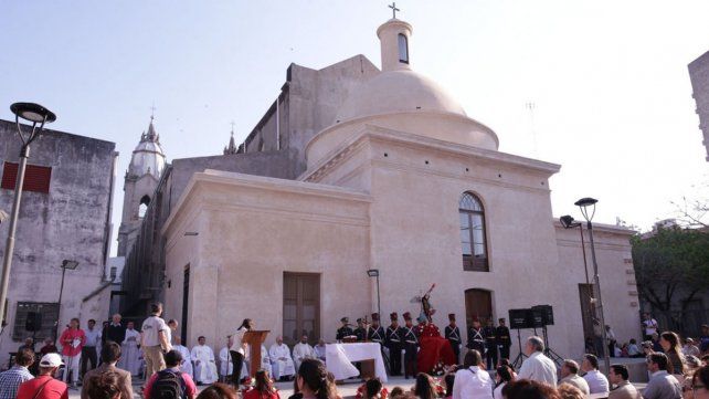 Paraná: se inició la novena patronal en honor a San Miguel Arcángel