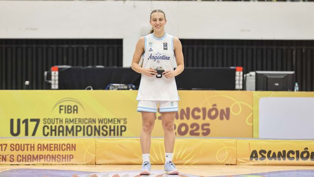 Santina Cherot fue una de las figuras de la Selección Argentina Femenina U17 Santina Cherot fue una de las figuras de la Selección Argentina Femenina U17