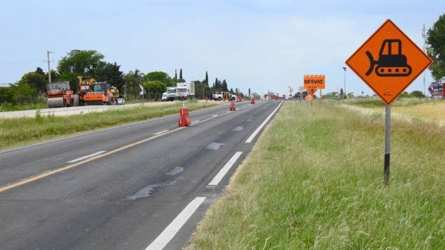 Trabajos en ruta 18. Trabajos en ruta 18.