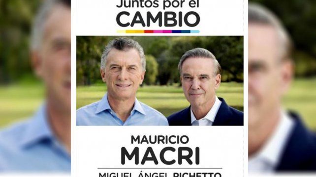 La boleta Macri - Pichetto de las elecciones presidenciales 2019