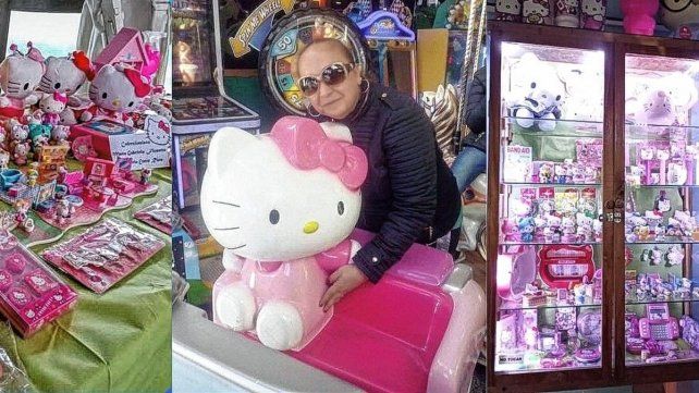 A Gabriela Fiorotto le gusta Hello Kitty desde que era niña, y hoy tiene una colección del personaje A Gabriela Fiorotto le gusta Hello Kitty desde que era niña, y hoy tiene una colección del personaje