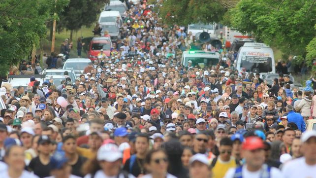 La Peregrinación de los Pueblos convoca a una multitud cada año La Peregrinación de los Pueblos convoca a una multitud cada año