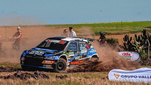 Miguel Baldoni con el Skoda manda en Diamante. Miguel Baldoni con el Skoda manda en Diamante. 