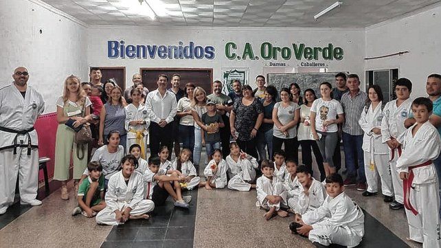 El encuentro se realizó en las instalaciones del Club Oro Verde.