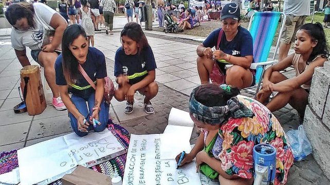 En Concordia se preparan para el 8M. En Concordia se preparan para el 8M.