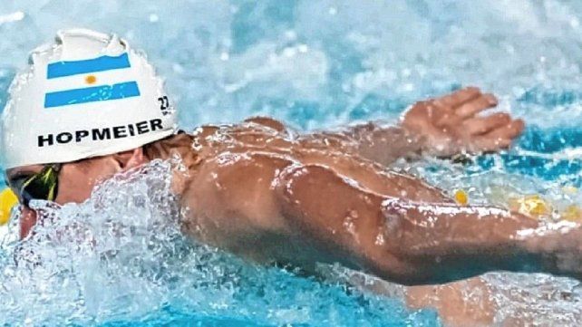 Laureano Hopmeier en acción Laureano Hopmeier en acción