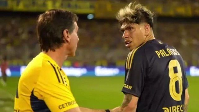 Que pasará con Palacios en Boca, luego del reproche a Úbeda Que pasará con Palacios en Boca, luego del reproche a Úbeda