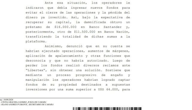 Una mujer de Concepción del Uruguay fue engañada con falsas inversiones y perdió más de 64.000 dólares. Una mujer de Concepción del Uruguay fue engañada con falsas inversiones y perdió más de 64.000 dólares.