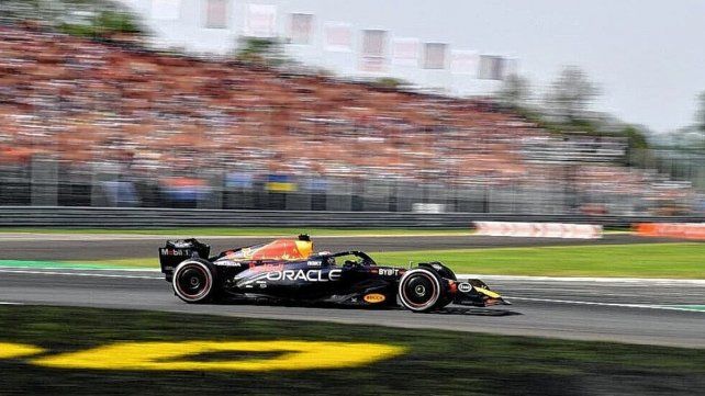 Max Verstappen sin atenuantes en Monza. Max Verstappen sin atenuantes en Monza.