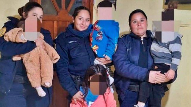 Concordia: rescatan a cuatro niños abandonados en una casa