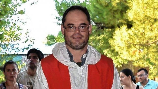 El padre Germán Brusa se despide de Paraná.