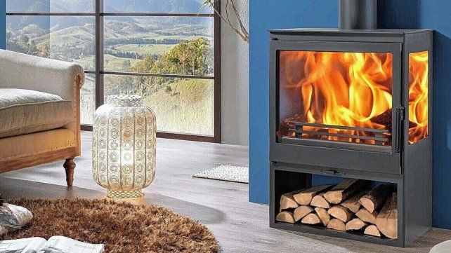 Las salamandras son una opción accesible de calefacción a leña Las salamandras son una opción accesible de calefacción a leña
