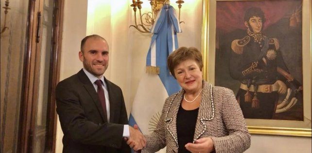 “Le deseo a la gente de la Argentina todo lo mejor en este momento tan difícil", dijo la titular del FMI.