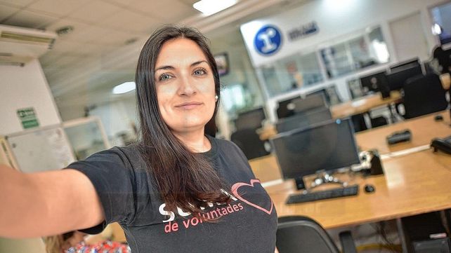 Anabella Albornoz es una de las referentes de Suma de Voluntades Anabella Albornoz es una de las referentes de Suma de Voluntades