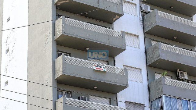 Los departamentos en alquiler son pocos en Paraná