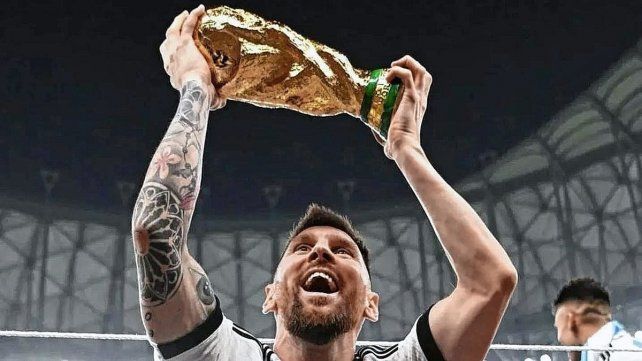 En redes sociales se armó una campaña para que la foto de Lionel Messi alzando el trofeo sea el posteo con más